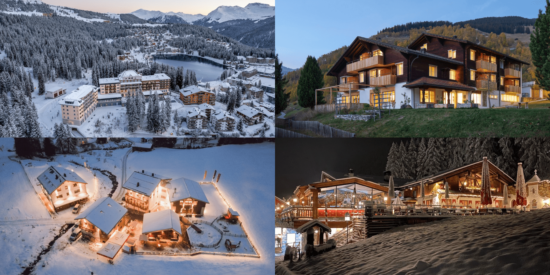 4 Locations voller Winterzauber