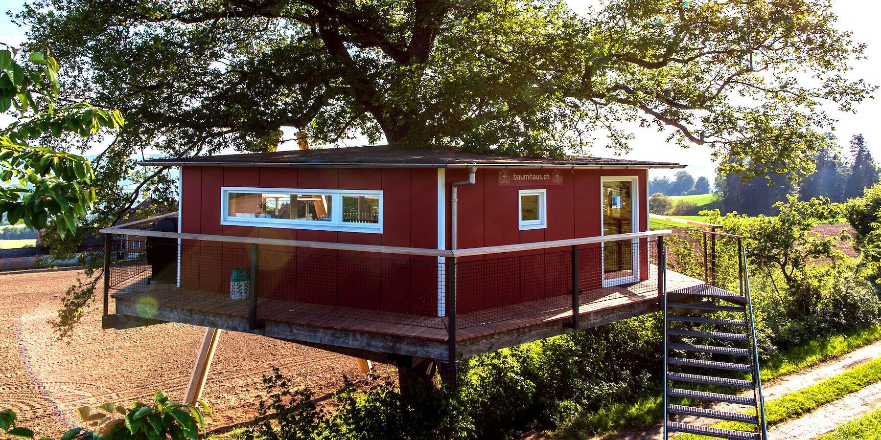 Baumhaus Archehof: Wo sonst nur Vögel tagen