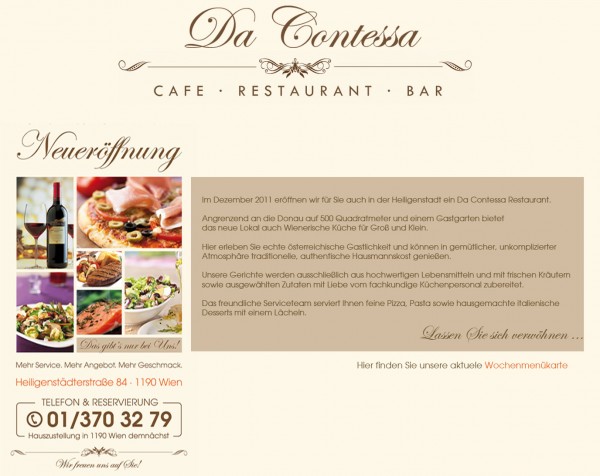 Da Contessa - Cafe Restaurant