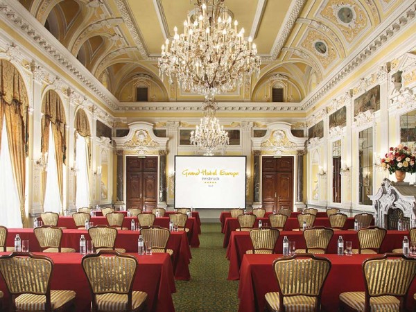 Grand Hotel Europa Innsbruck - Saal mieten - Feste feiern - Events