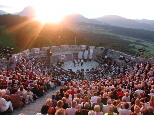 Burgarena Finkenstein - Outdoor Eventlocation mieten Latschach